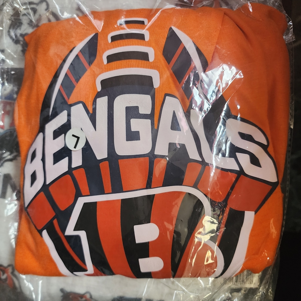 Orange Bengals Graphic T-Shirt